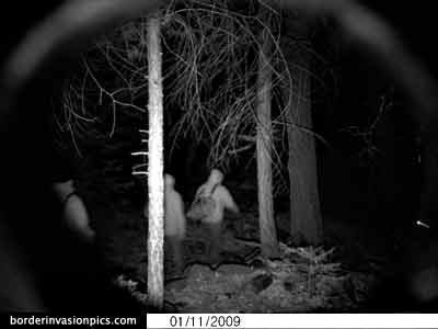 illegal aliens on a popular trail