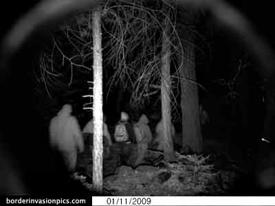 illegal aliens on a popular trail