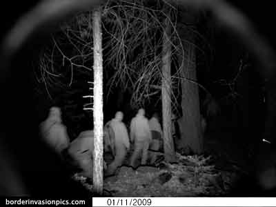 illegal aliens on a popular trail