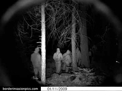 illegal aliens on a popular trail