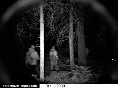 illegal aliens on a popular trail