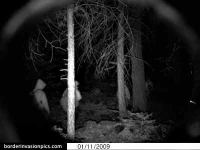 illegal aliens on a popular trail