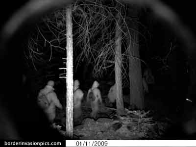 illegal aliens on a popular trail
