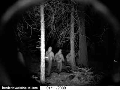 illegal aliens on a popular trail