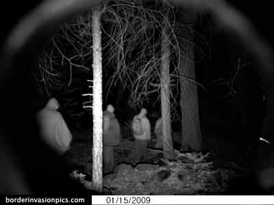illegal aliens on a popular trail