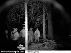 illegal aliens on a popular trail