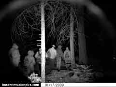 illegal aliens on a popular trail