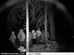 illegal aliens on a popular trail
