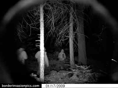 illegal aliens on a popular trail