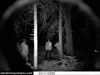 illegal aliens on a popular trail