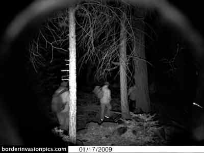 illegal aliens on a popular trail