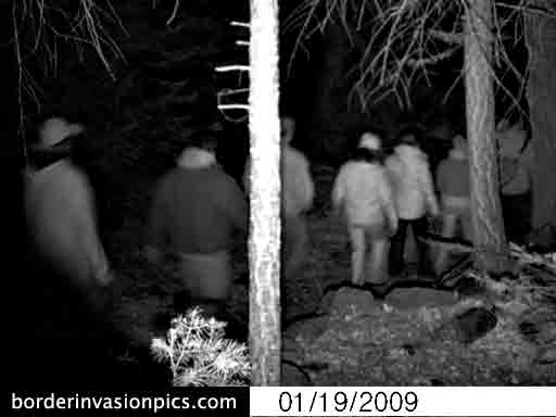 illegal aliens on a popular trail