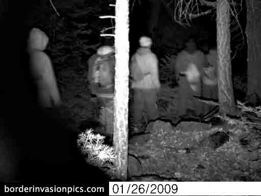 illegal aliens on a popular trail