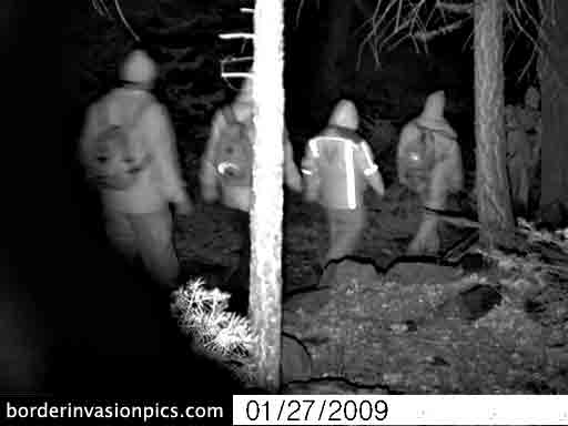 illegal aliens on a popular trail