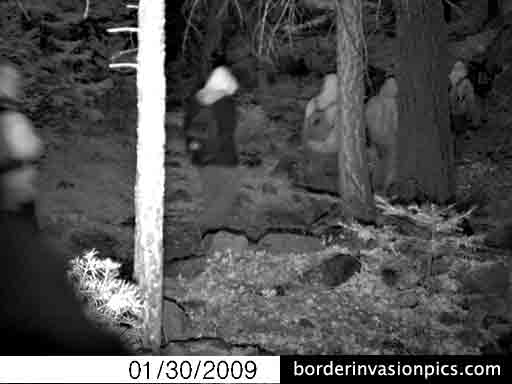 illegal aliens on a popular trail