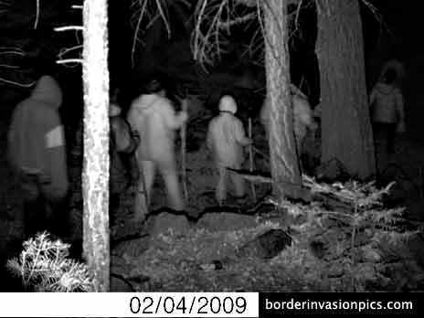 illegal aliens on a popular trail