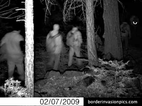 illegal aliens on a popular trail