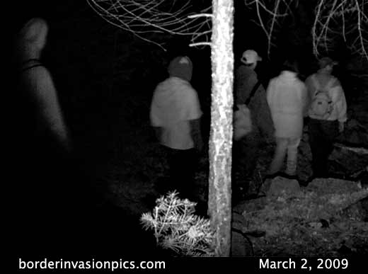 illegal aliens on a popular trail