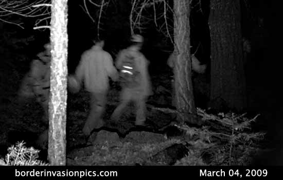illegal aliens on a popular trail